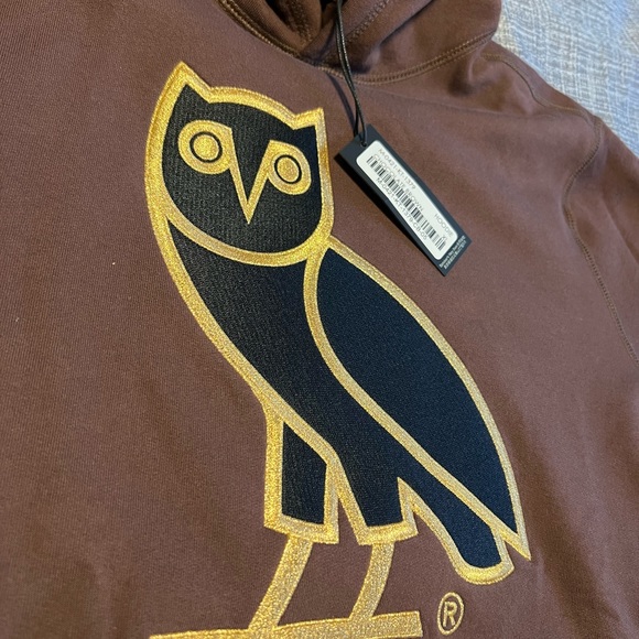 OVO OG chocolate brown hoodie - Picture 3 of 5